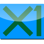Logo for X1 software