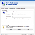 Remote Desktop won’t go back to Full Screen after Minimization in Windows 7