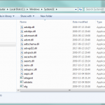 Unshare Folders in Windows 7